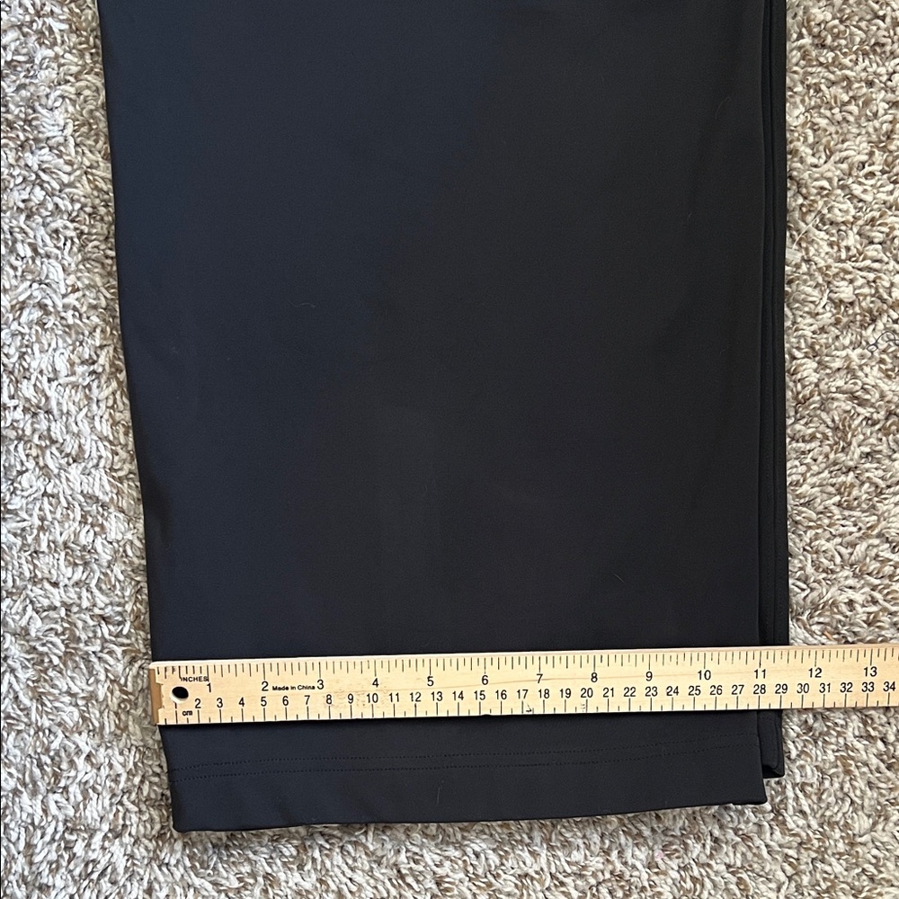 Like New! Athleta Venice High Rise Wide Leg Pant No-dig waistband Black Size L - Picture 14 of 16